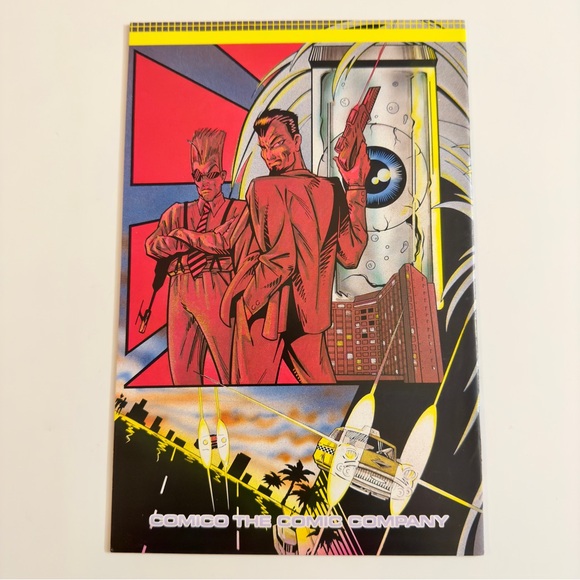 Grendel Vol. 2 #2 (second print) - Comico Comics - 1986 Vintage Indie Comic Book - Picture 2 of 2